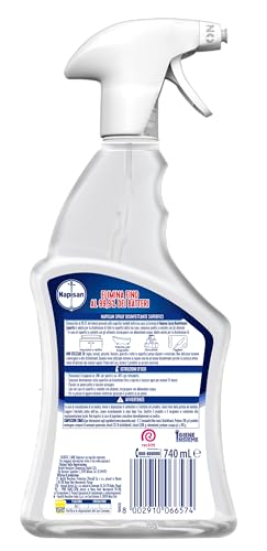Detalle de Napisan Spray Disinfettante Superfici 740 ml – confezione da 12