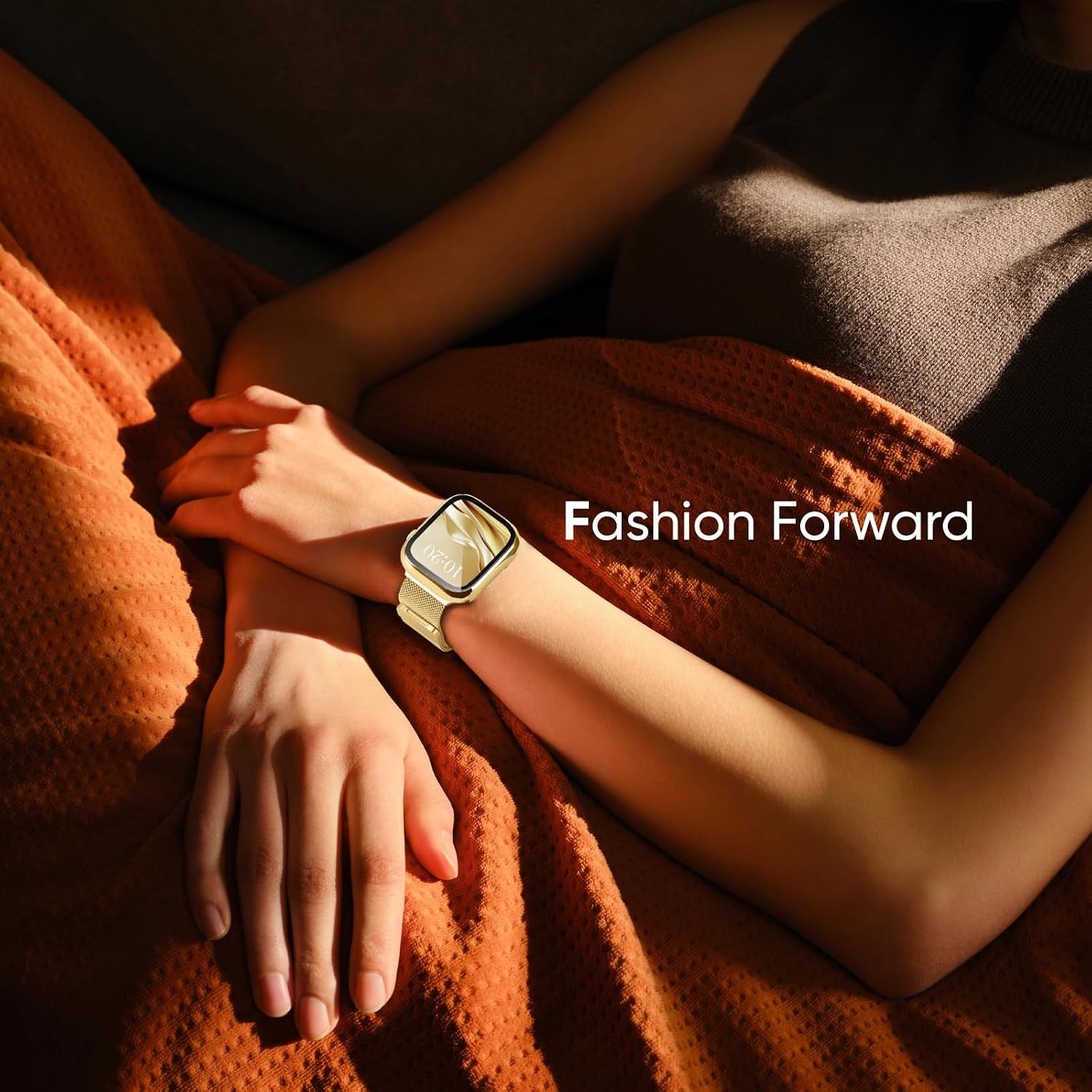 Thumbnail 4 de Raradev 3-in-1 Apple Watch Metal Strap 40mm Gold