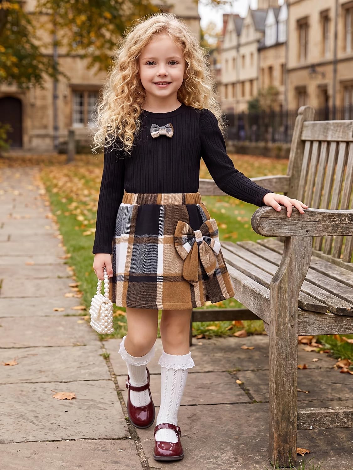 Detalle de Toddler Girl Outfit Set, 18 Months–6 Years