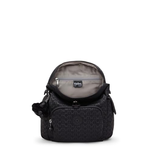 Detalle de Kipling City Pack Mini Mochila Pequeña Signature Emb