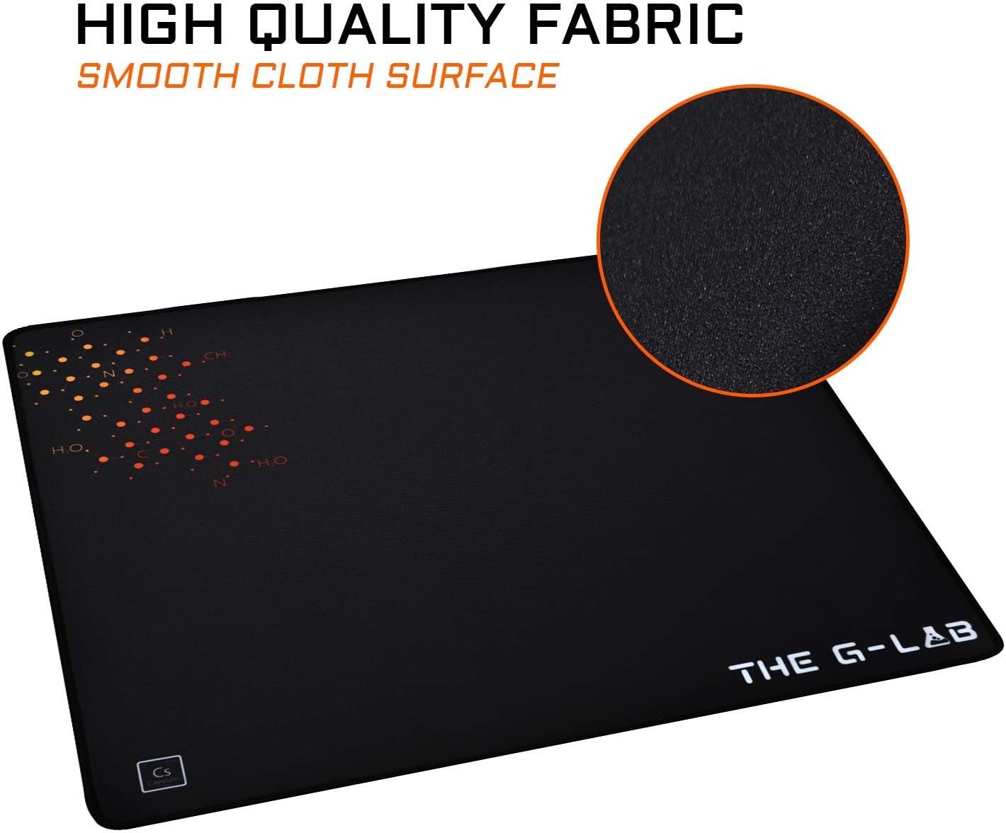 Thumbnail 1 de THE G-LAB Pad Ceasium 450x400 mm Gaming-Mauspad