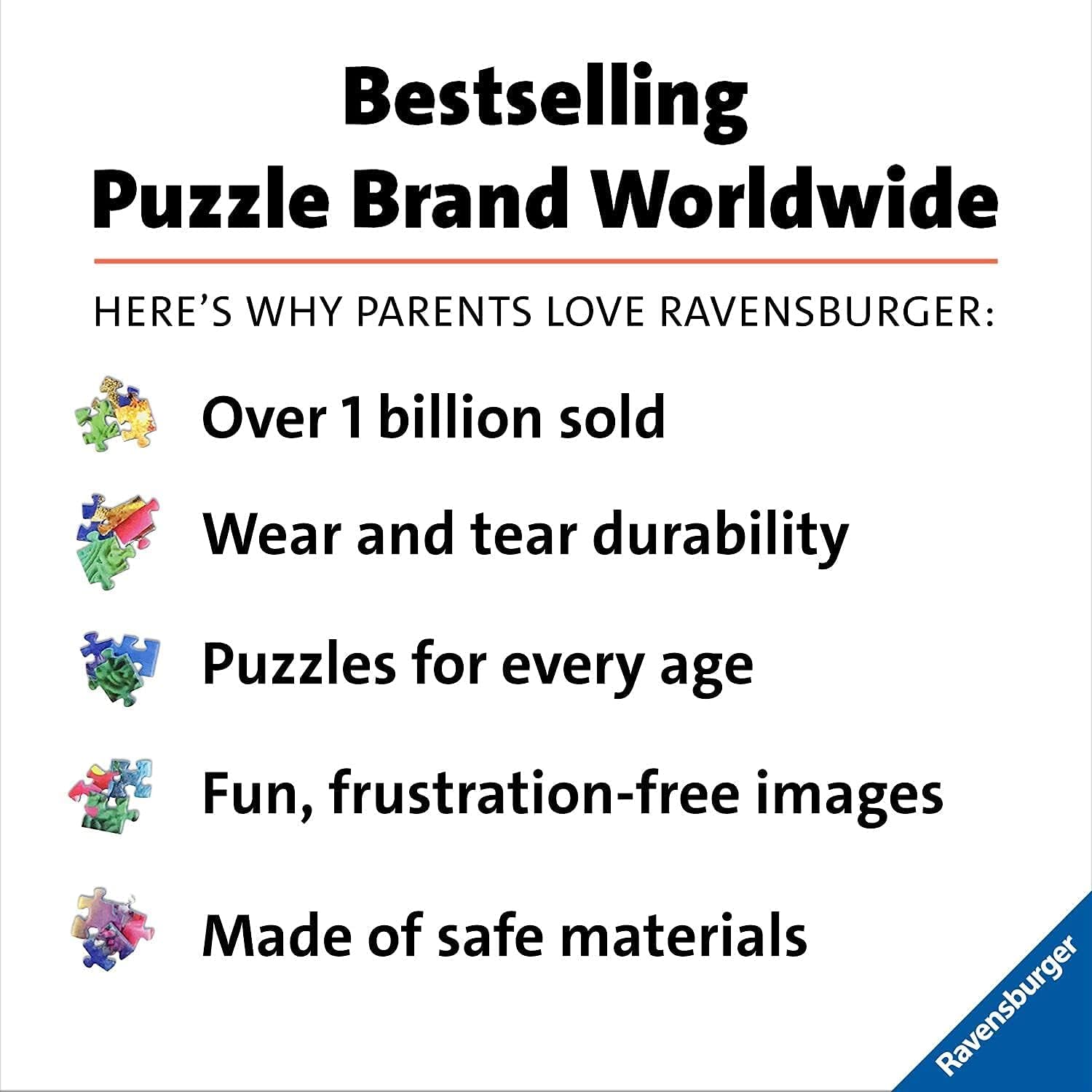 Thumbnail 6 de Ravensburger Bluey 4 Large Shaped Jigsaw Puzzles (10–16 pieces) for Kids aged 3+