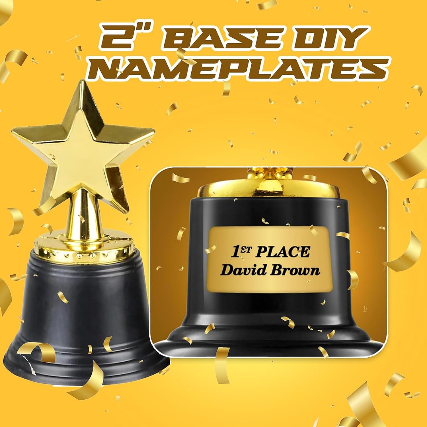 Thumbnail 6 de Bedwina Star Awards Trophy 4.5in Pack