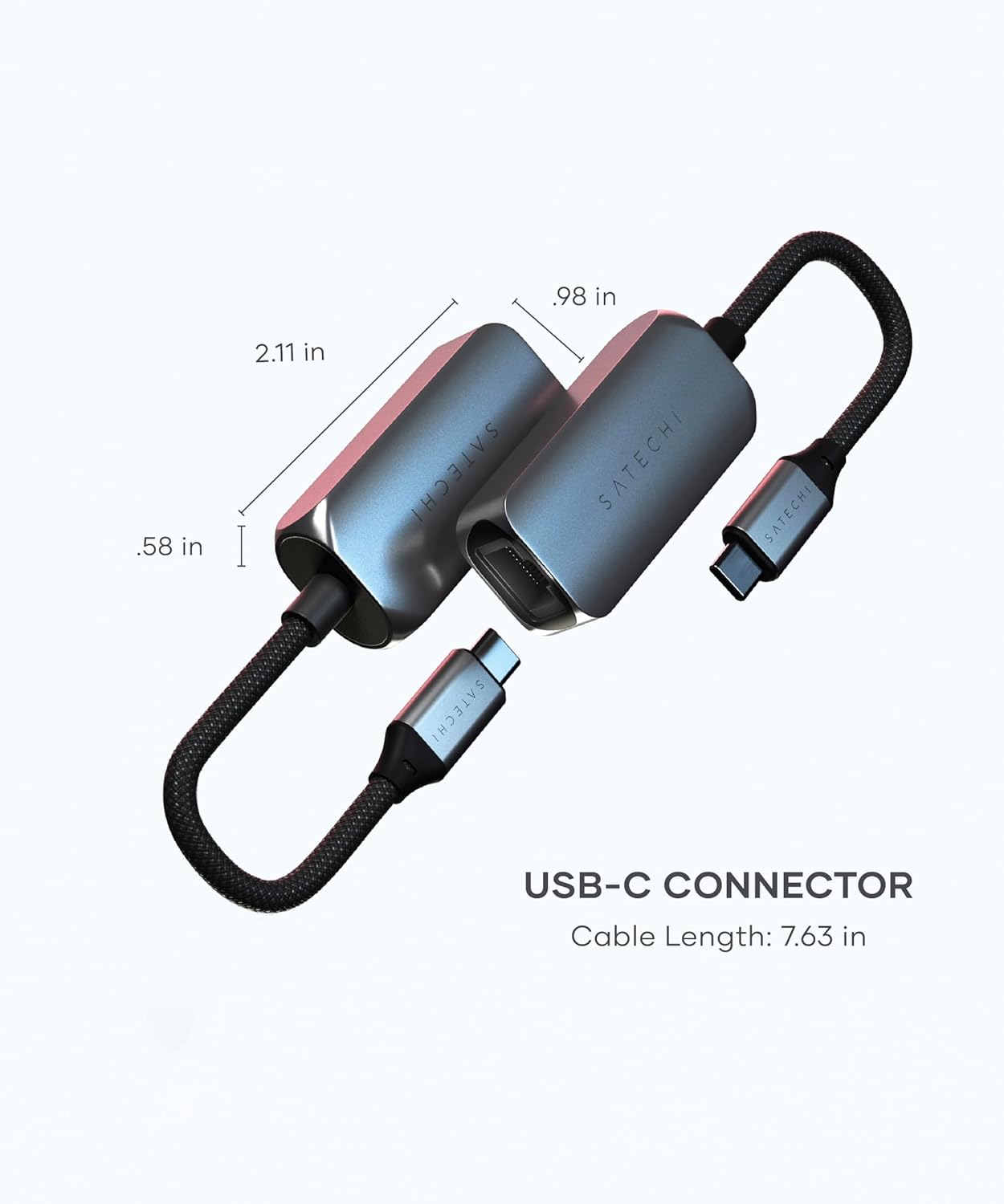 Thumbnail 2 de Satechi USB-C 2.5 Gigabit Ethernet Adaptor (USB-C to Ethernet)