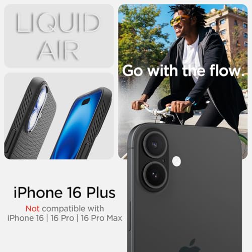 Thumbnail 1 de Spigen Liquid Air pour iPhone 16 Plus, 6,7 pouces