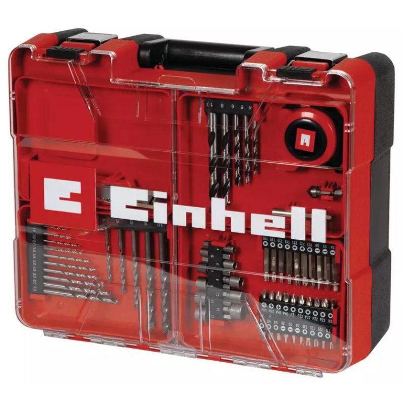 Thumbnail 1 de Taladro Einhell TE-CD 18/40 con batería 18V 2Ah y 64 accesorios