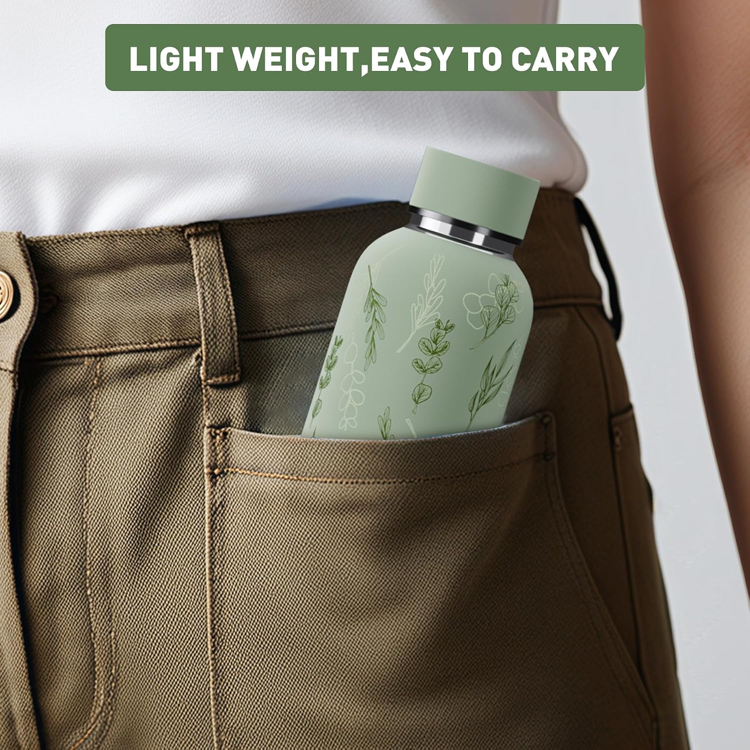Thumbnail 6 de Exllena Water Bottle 350ml with Clip