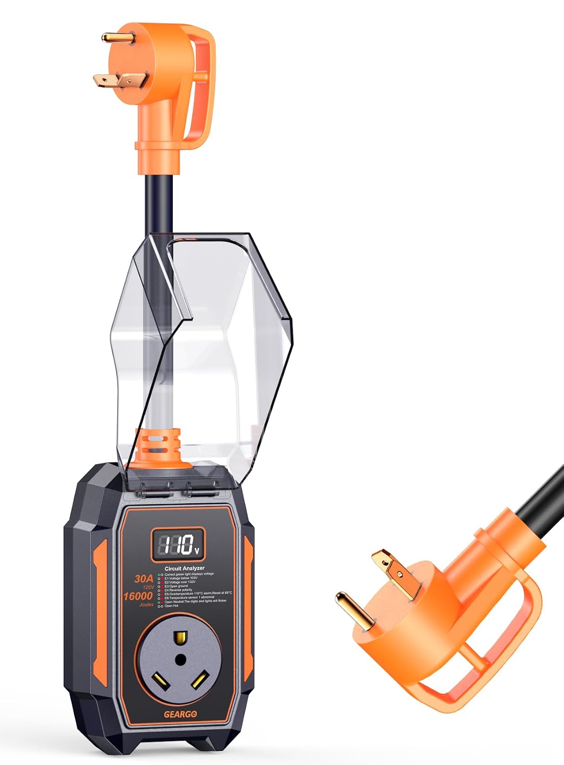 Thumbnail 6 de GEARGO 30 Amp RV Surge Protector with Circuit Analyzer (2026 Upgrade)