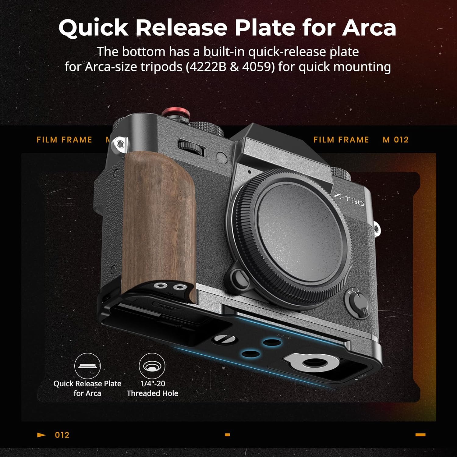 Thumbnail 4 de SmallRig L-förmige Montageplatte Fujifilm X‑T30