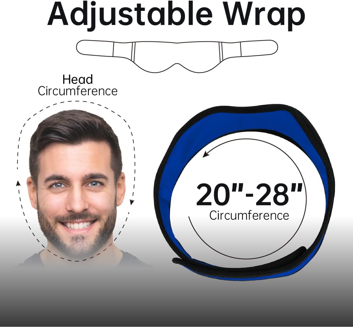 Thumbnail 3 de Jaw Ice Pack Head Wrap with 4 Gel Packs