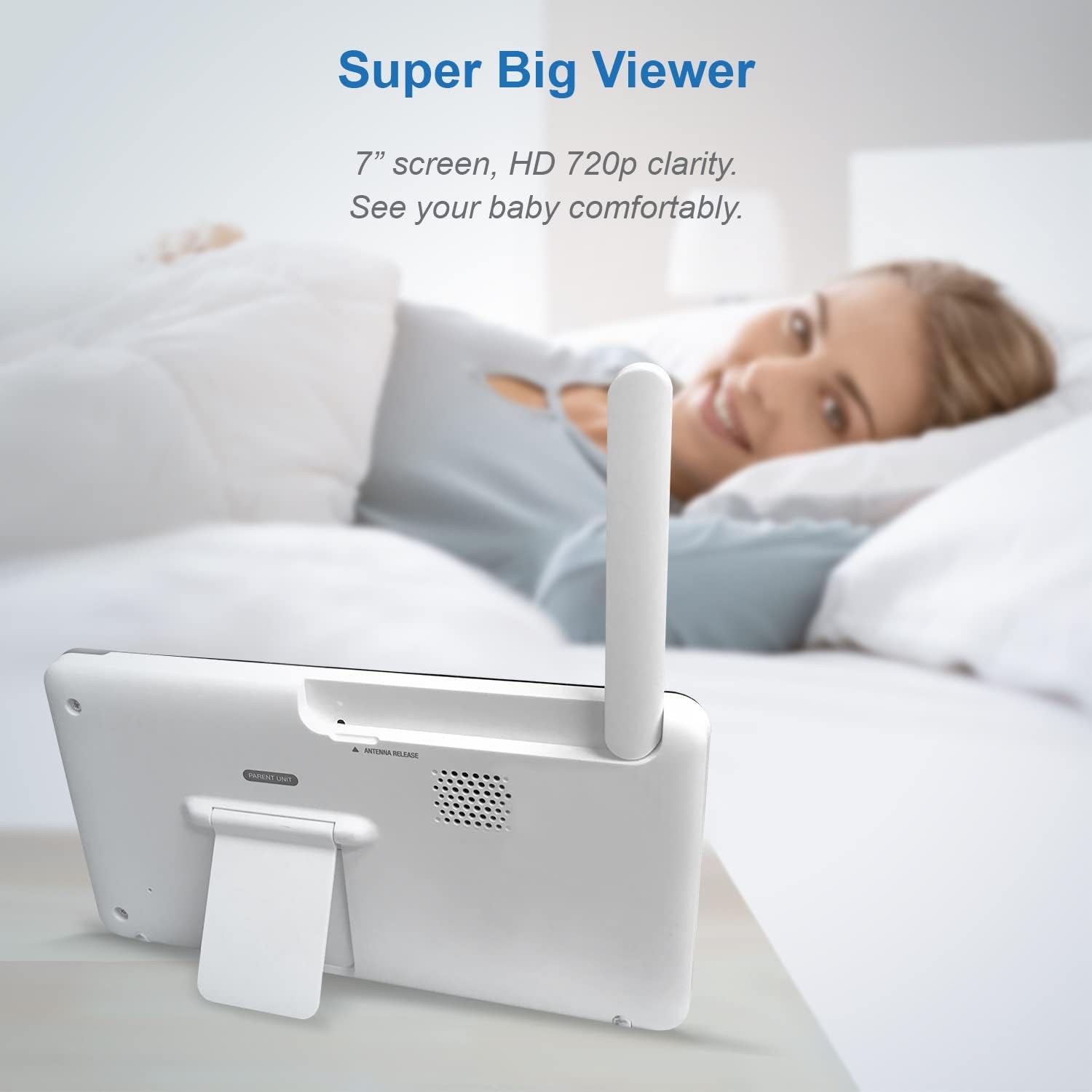Thumbnail 1 de VTech RM7764-2HD 7" Baby Monitor
