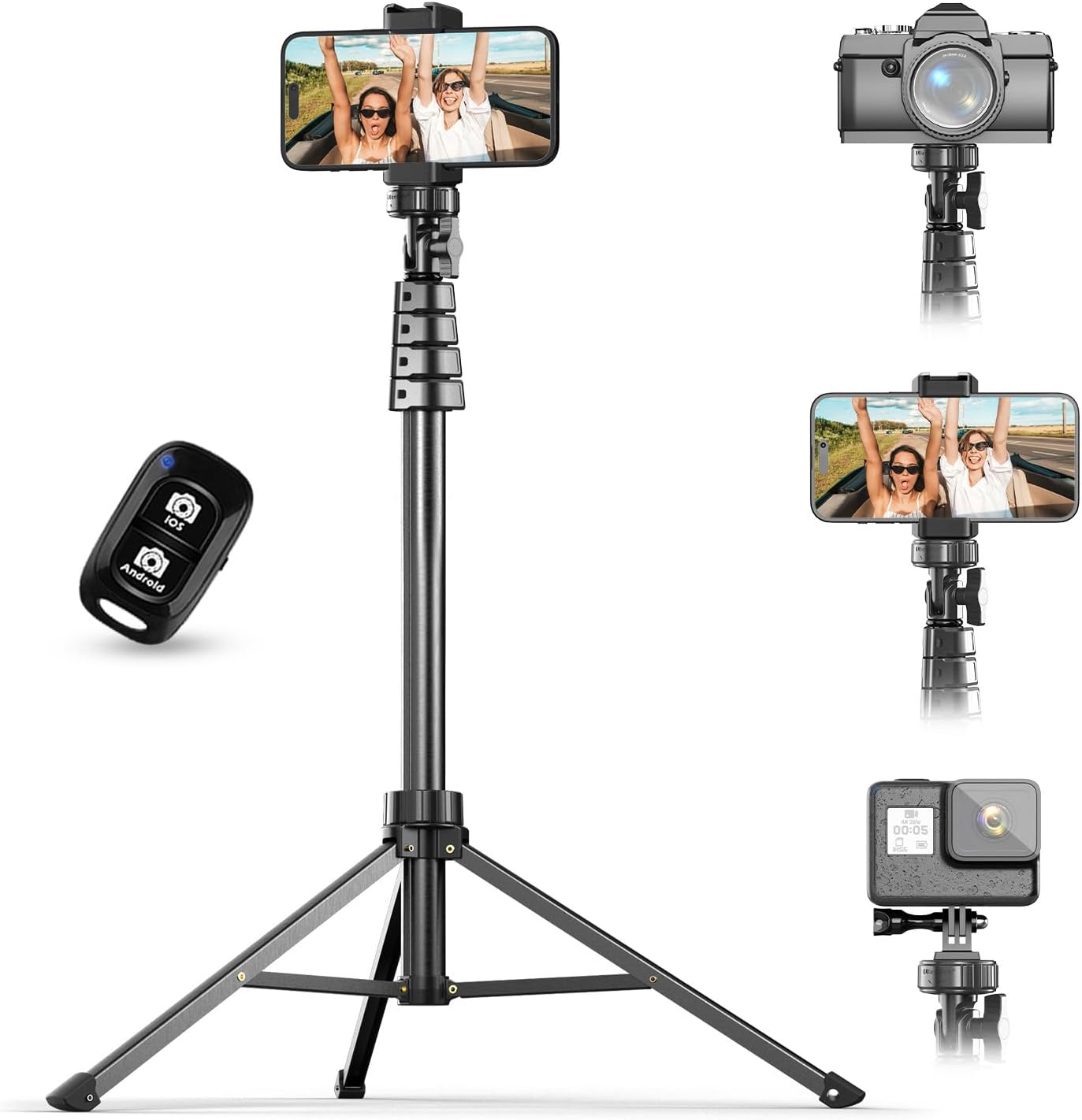 Detalle de UBeesize 72" Phone Tripod