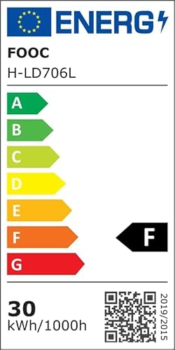 Thumbnail 8 de FOOC LED-Schienenstrahler 30 W | 3-Phasen, drehbar, 4000 K, 2800 lm – Aluminium Innenraumlampe