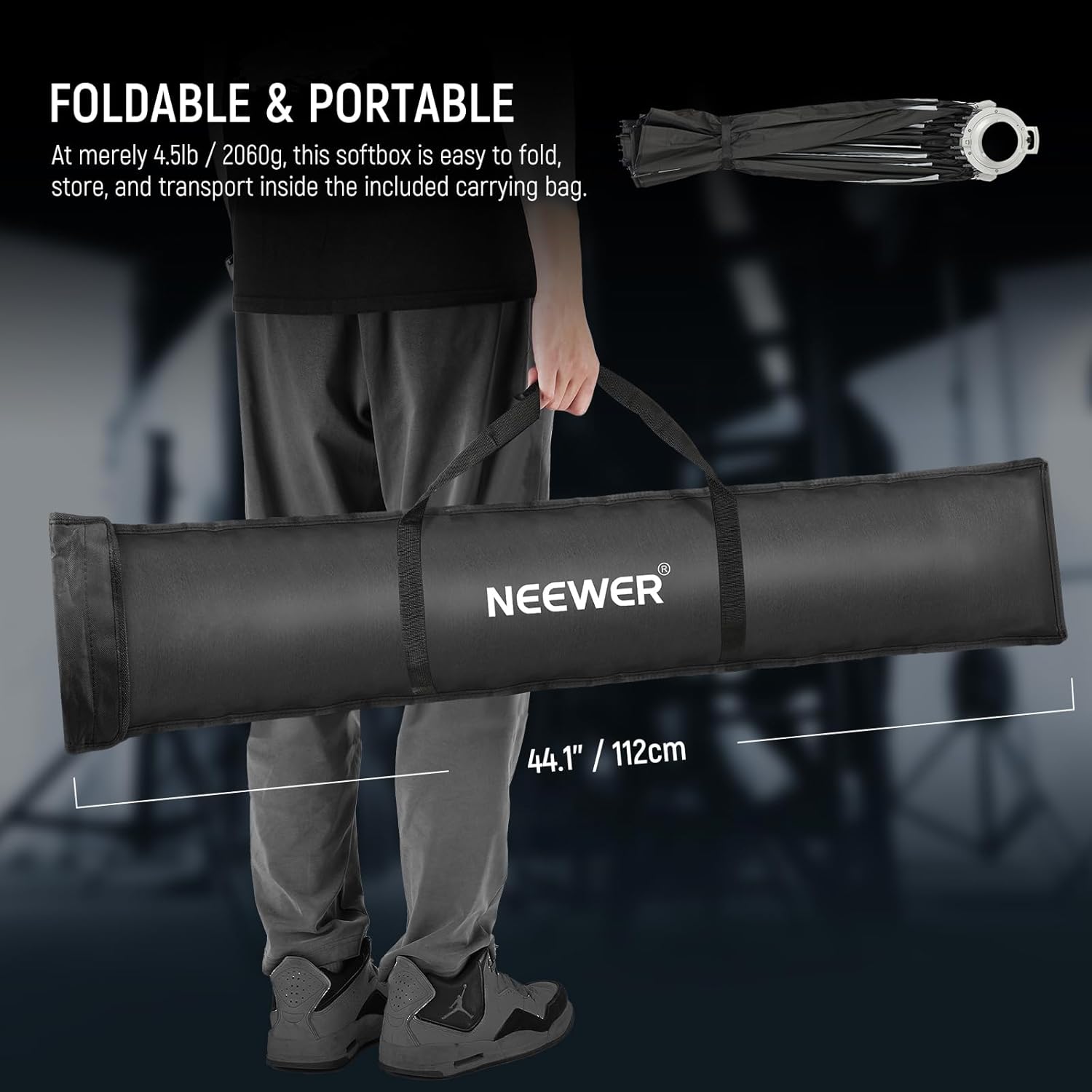 Thumbnail 6 de Neewer Parabolic Softbox 47.2 inch