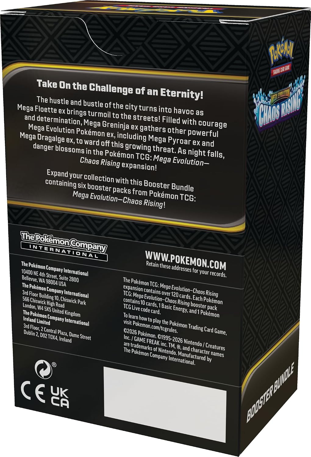 Detalle de Pokémon TCG: Mega Evolution—Chaos Rising Booster Bundle
