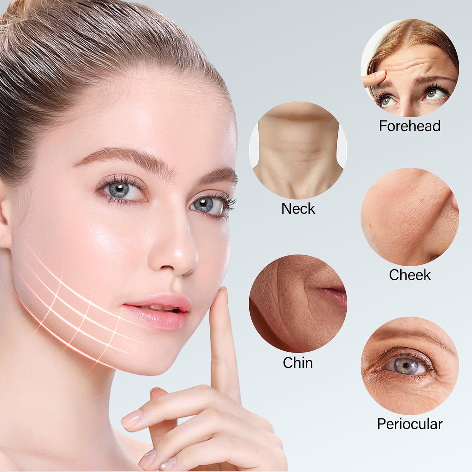 Thumbnail 5 de 7-Color Red Light Facial Wand