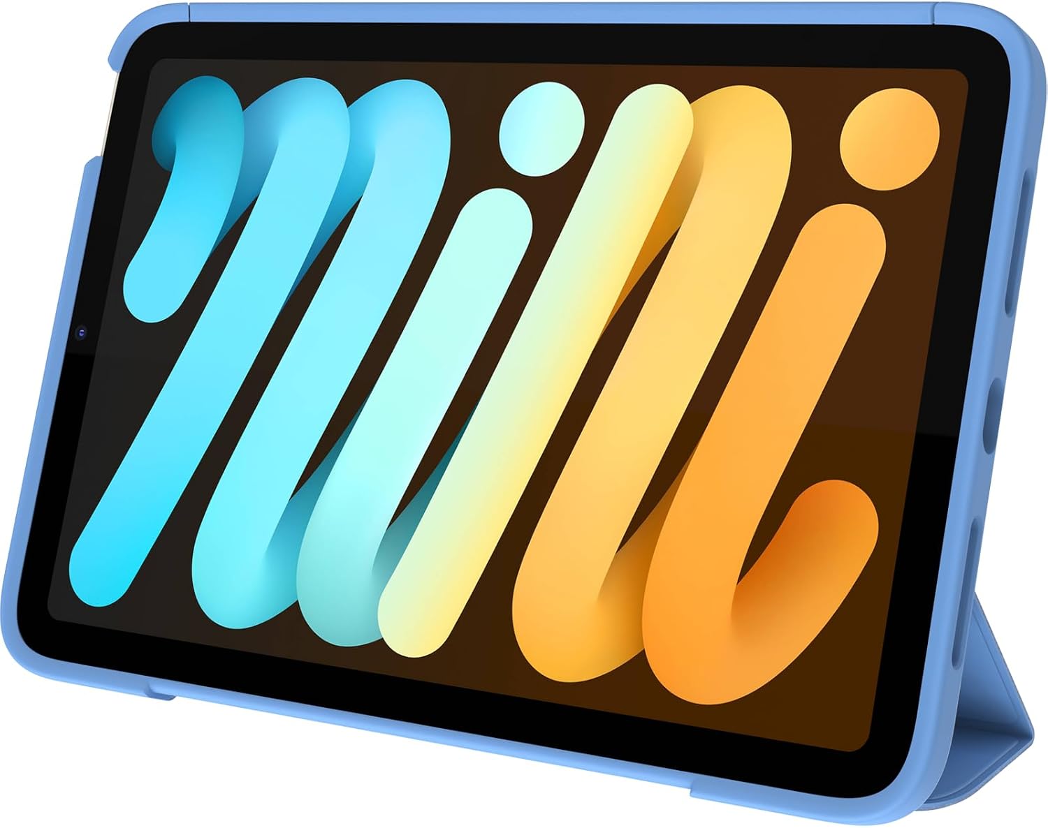 Detalle de OtterBox Coque Folio pour iPad Mini (6e génération) – Antichoc, ultra-mince, bleu