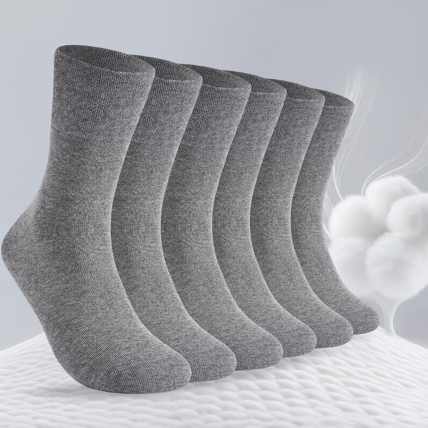 Detalle 2 de SockWaddles Diabetikersocken 6 Paar ohne Naht