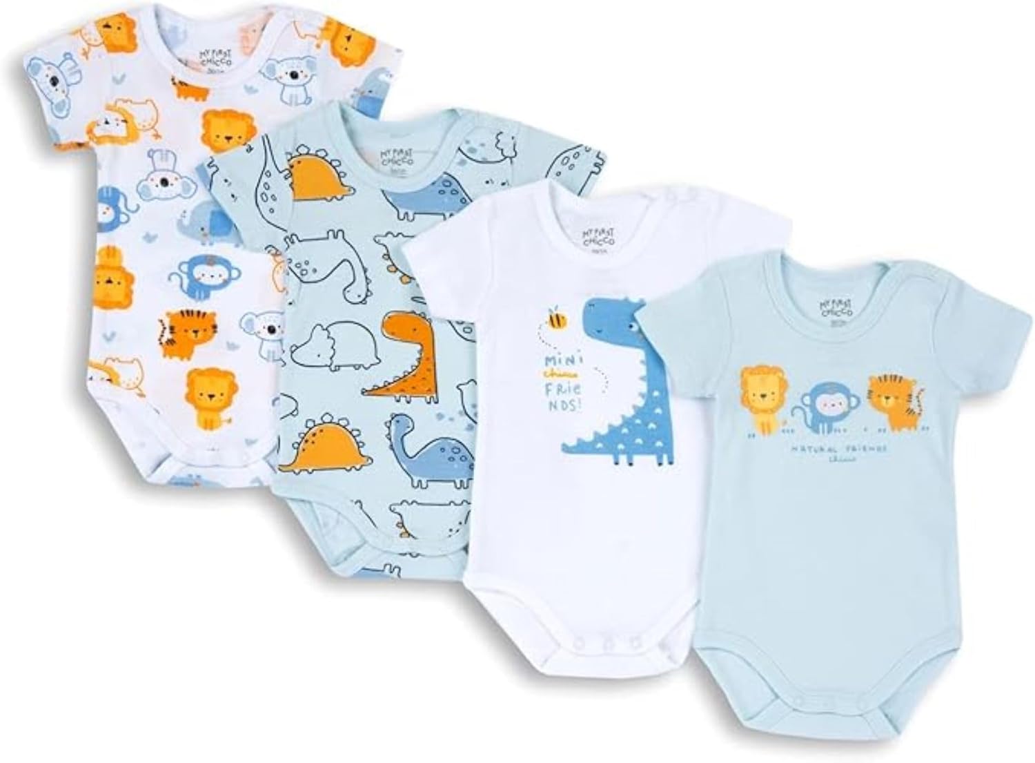 Thumbnail 6 de Chicco Body neonato, set 4 in cotone