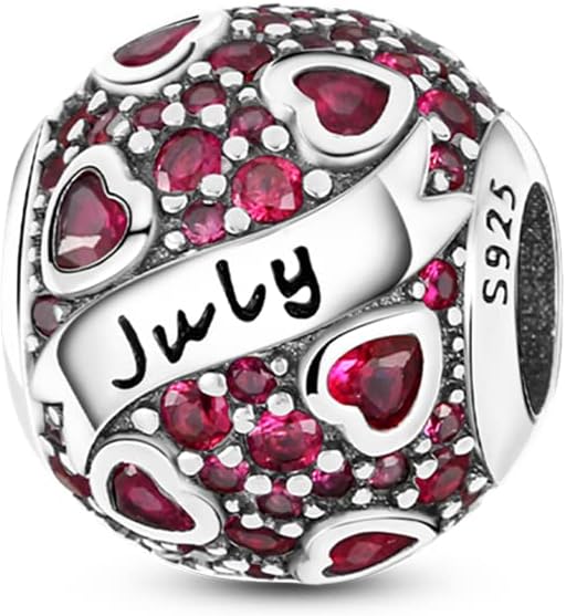 Detalle de TINSLO Charm Anhänger Damen 925 Sterling Silber – kompatibel mit Pandora- & europäischen Armbändern