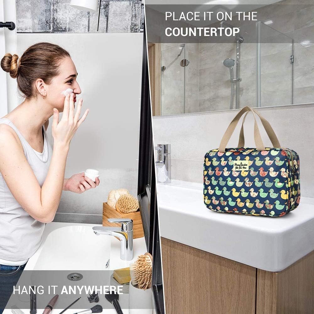 Thumbnail 5 de Wordmouk Toiletry Bag Large Capacity: Water-Resistant Travel Case for Women