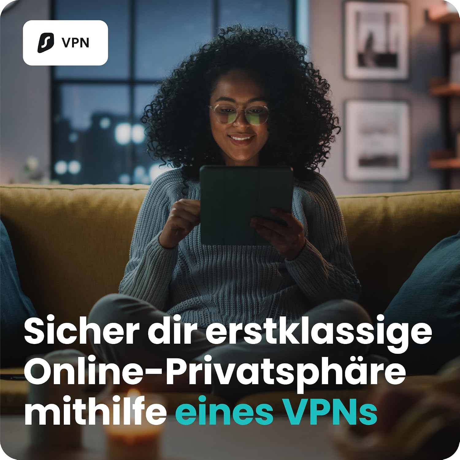 Detalle de Surfshark Starter VPN – Unbegrenzte Geräte, Adblocker und 6 Monate Digitaler Code