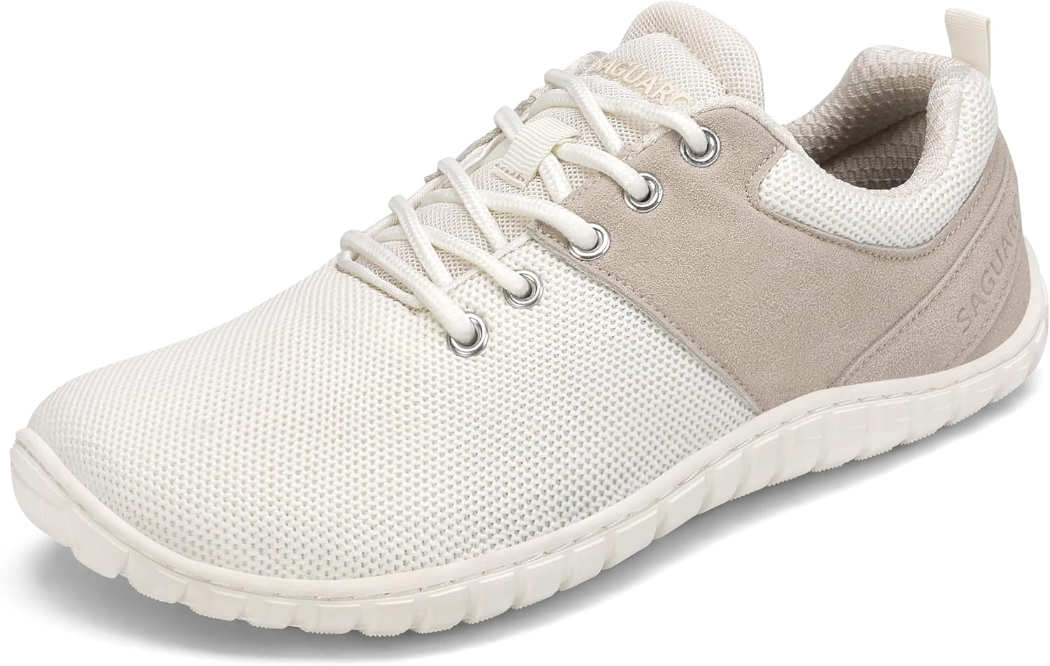 Detalle de SAGUARO Wish Ⅰ – Chaussures minimalistes unisex en maille, semelle zero-fall