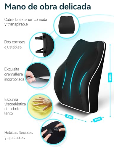 Thumbnail 4 de Travel Ease Cojín lumbar 43x40x11 cm