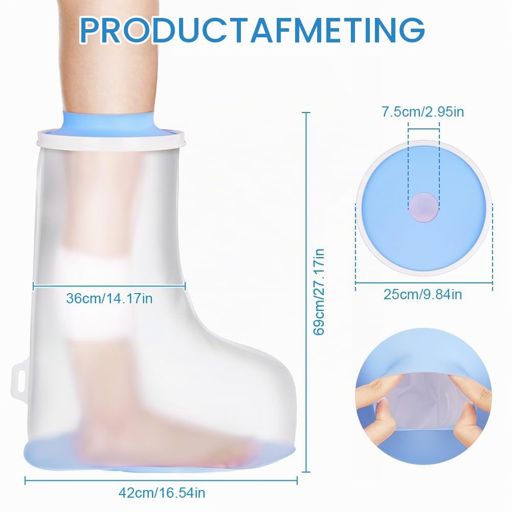 Detalle 2 de ANOMM 5031703 kuitgipshoes voor volwassenen, extra breed en antislip