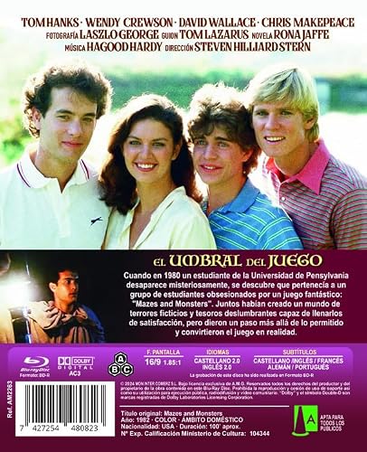Thumbnail 1 de El umbral del juego BdR (Mazes and Monsters) [Blu-ray] de Mon Inter