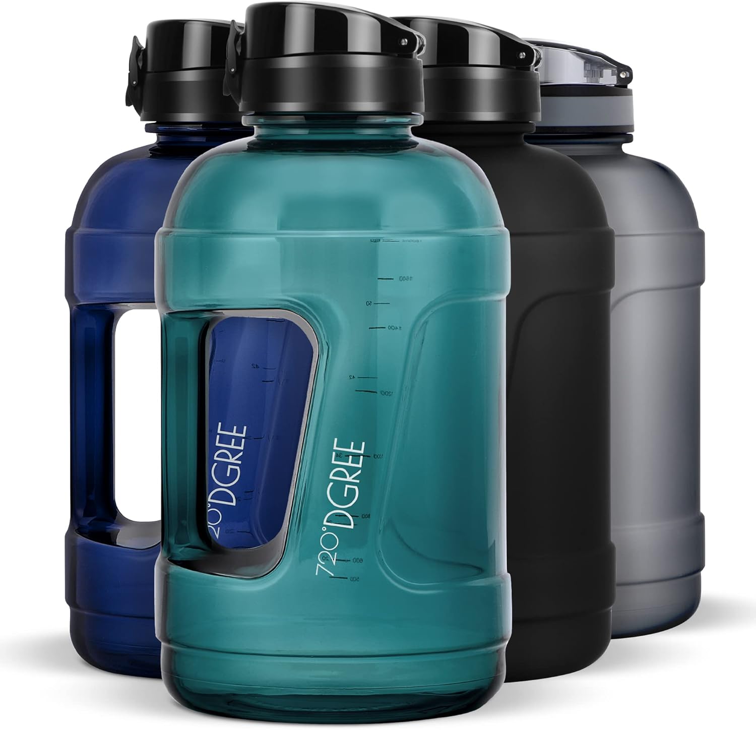 Thumbnail 6 de 720°DGREE Fitness uberBottle Jug 2300 ml avec poignée – gourde XXL crystalClear anti-fuite (sans BPA)