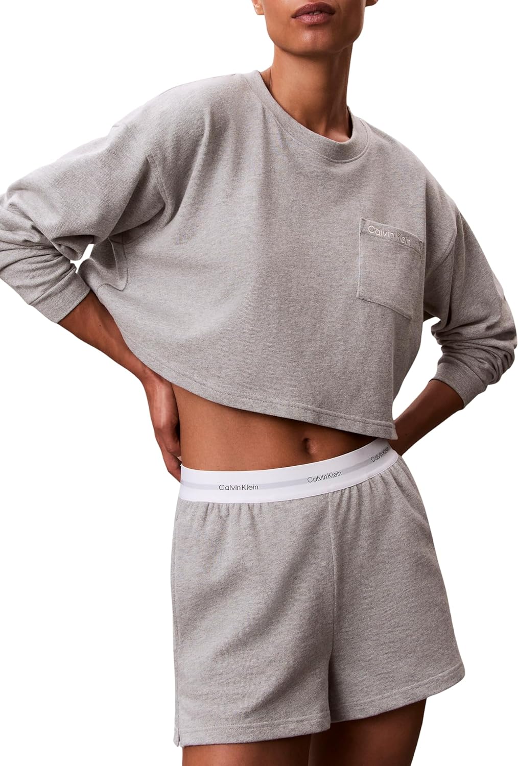 Detalle de Calvin Klein short d’intérieur femme 100% coton