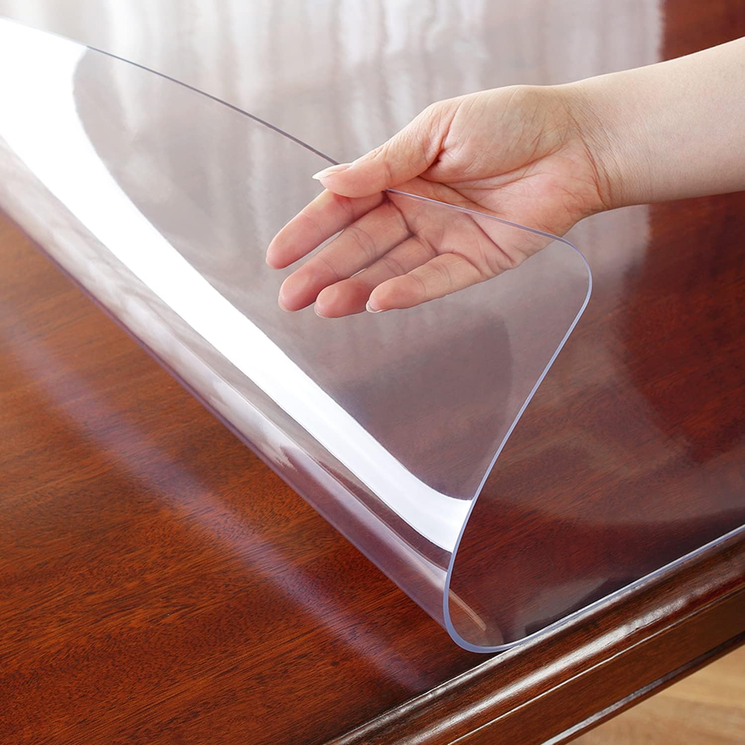 Thumbnail 6 de OstepDecor Transparent Table Protector, 36 x 72 inches, 2mm PVC