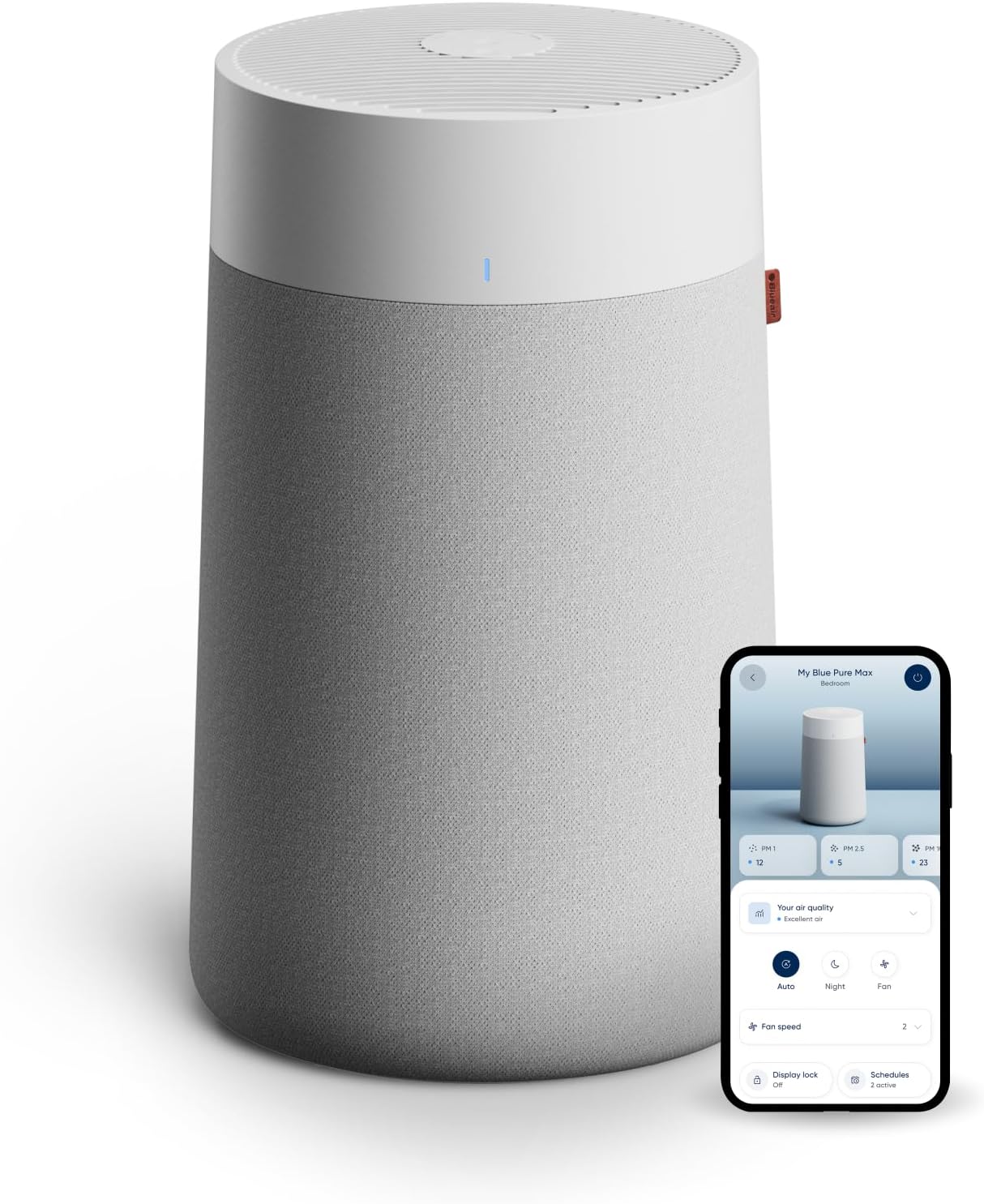Detalle de BLUEAIR Air Purifier for Medium Rooms, 1,858 sq ft
