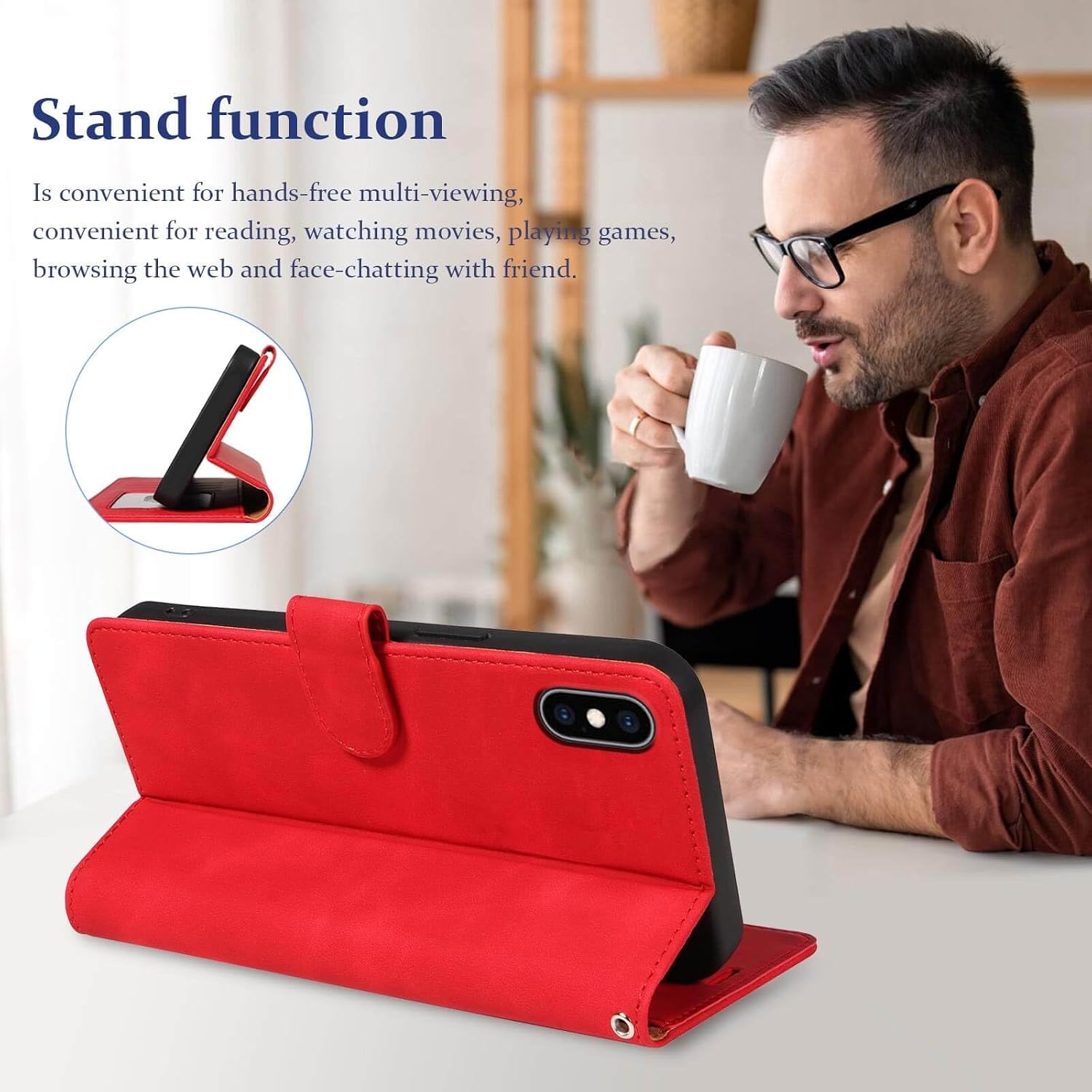 Thumbnail 3 de GOTOURED iPhone X/XS Wallet Case