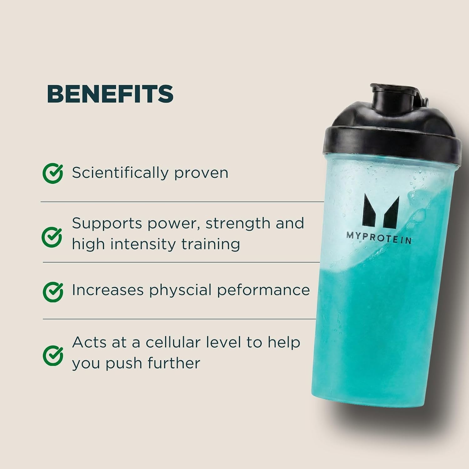 Thumbnail 2 de Myprotein Impact Creatine Monohydrate Powder 250 g – Micronised, Unflavoured