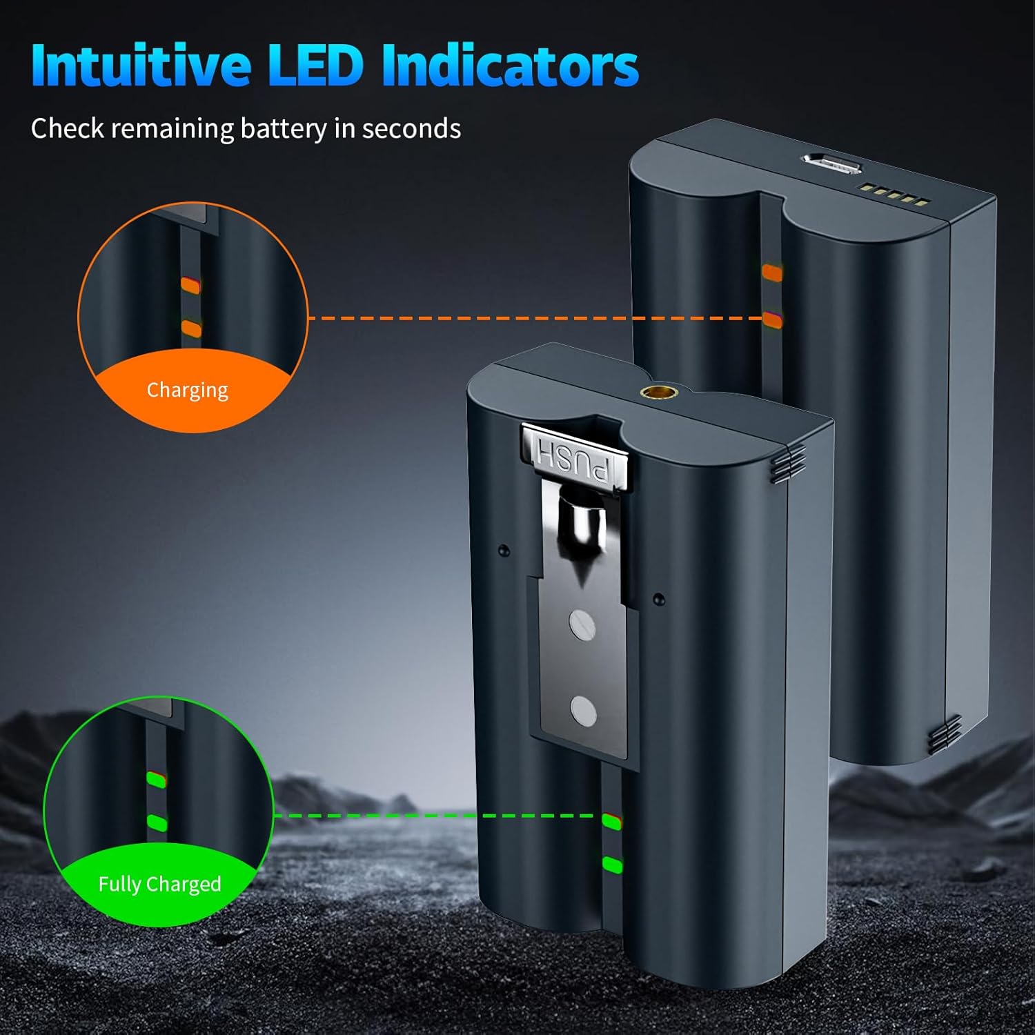 Detalle de Upgraded 7200mAh Quick Release Battery for Ring Devices