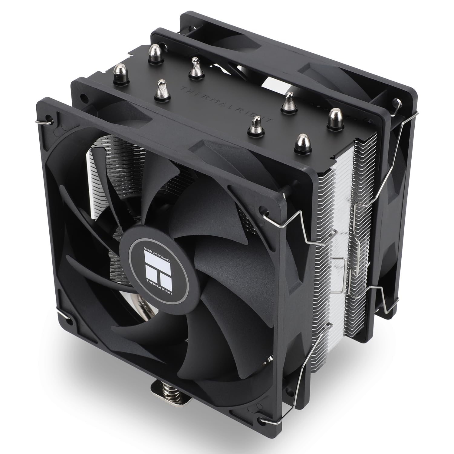 Detalle de Thermalright AX120R SE PLUS CPU Air Cooler, 4 Heatpipes, Dual 120 mm PWM Fans