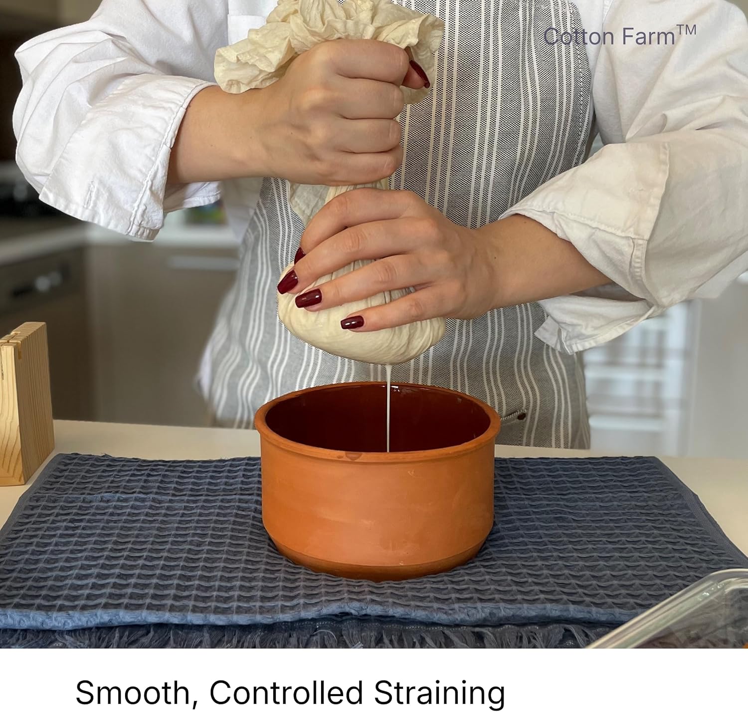 Thumbnail 2 de Cotton Farm Grade 100 XL Cheese Cloth 36x36 Inch