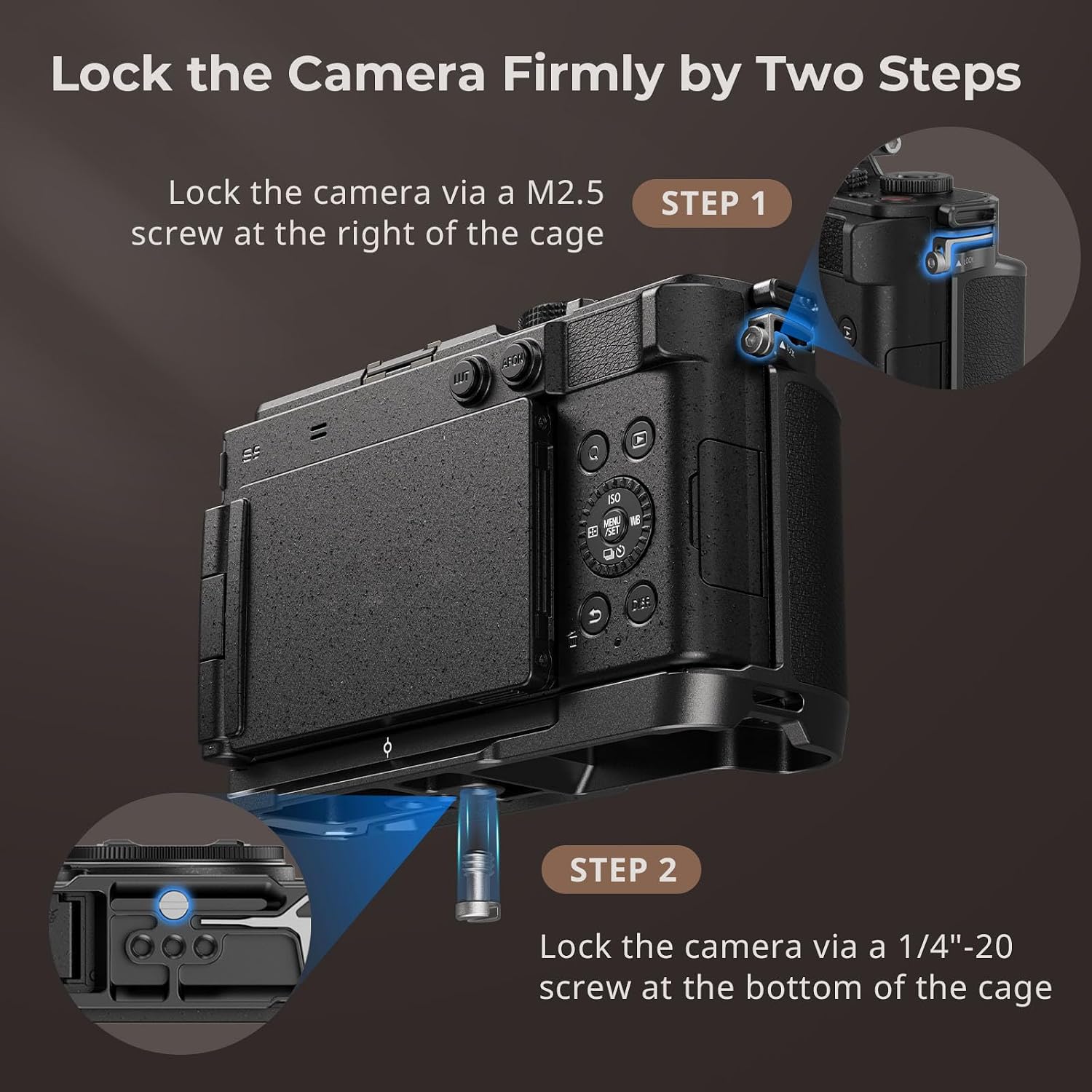 Detalle 2 de SMALLRIG Cage pour Panasonic S9 1/4"