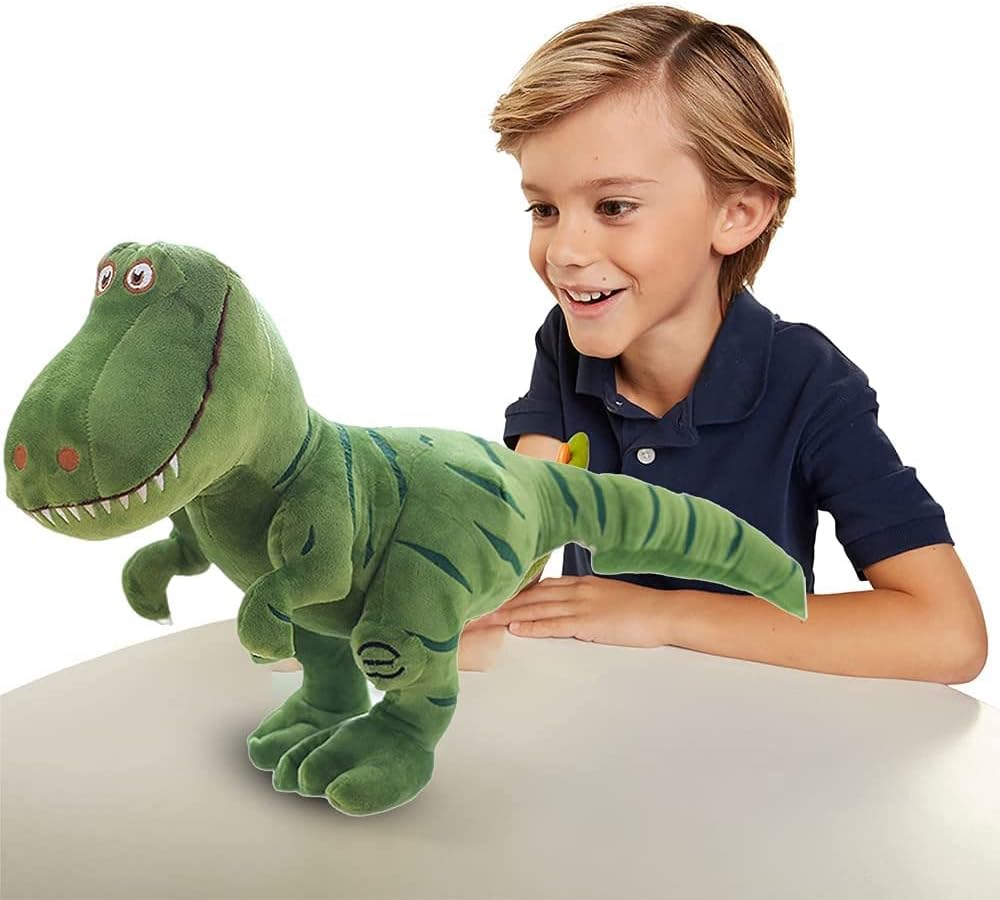 Detalle de SovZovy 40 cm Green Dinosaur Plush Toy: A Gentle, Child‑Friendly Companion