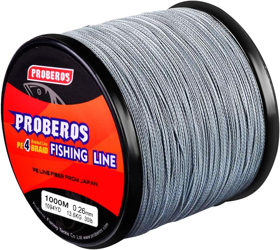 Thumbnail 1 de BAIKALBASS Braided Fishing Line, 4-Strand