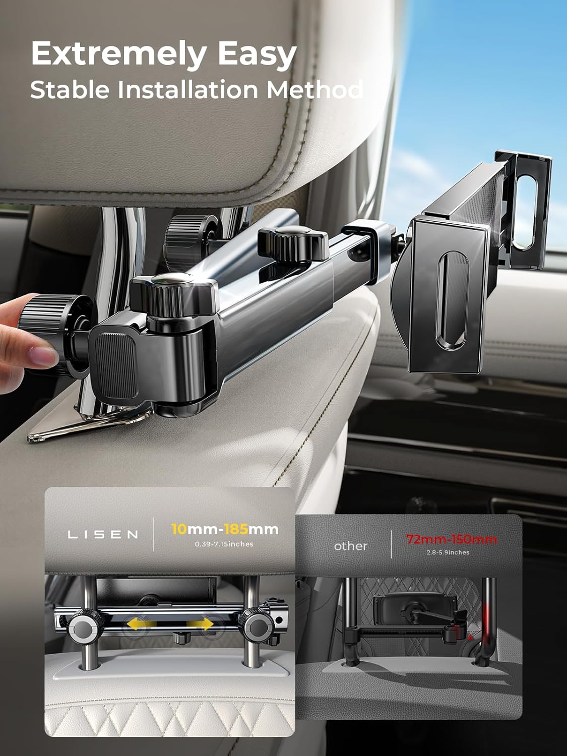 Thumbnail 6 de LISEN Tablet Halterung 4,7–13 Zoll 📱