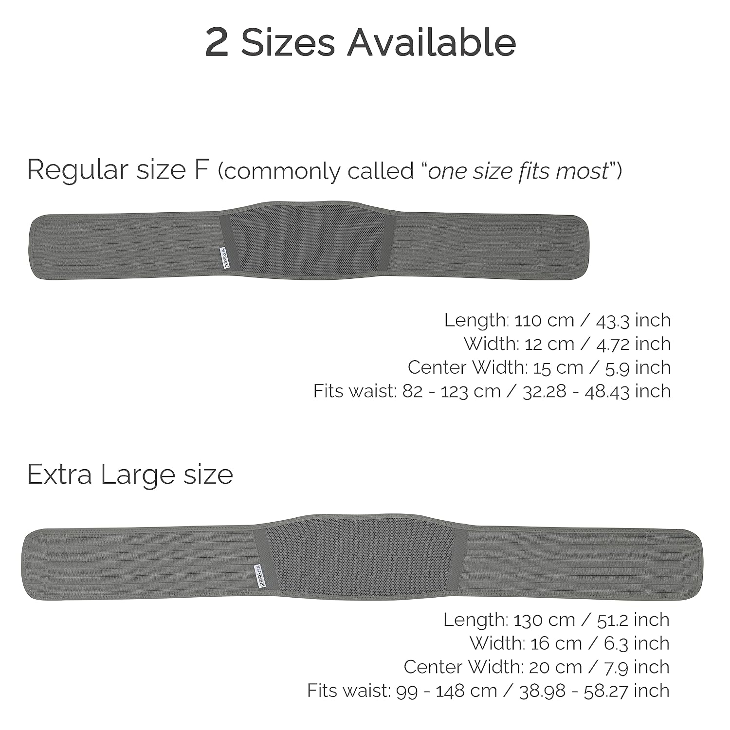 Thumbnail 5 de NEOtech Care NTCT008 Grey XL_EK Maternity Belt, Adjustable and Breathable