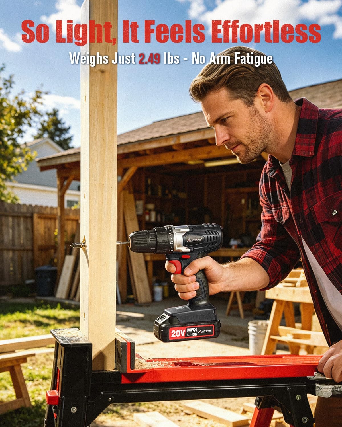 Detalle de AVID POWER Cordless Drill 20V