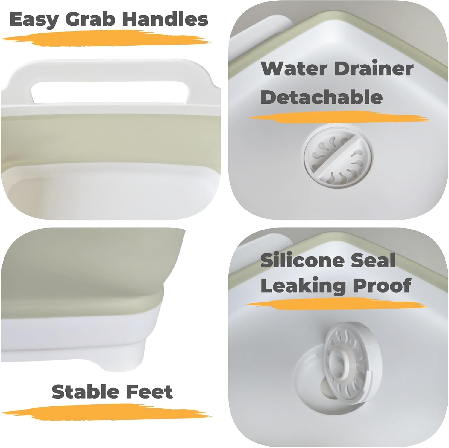 Thumbnail 3 de GIMWA Collapsible Wash Basin 2.4 Gallons
