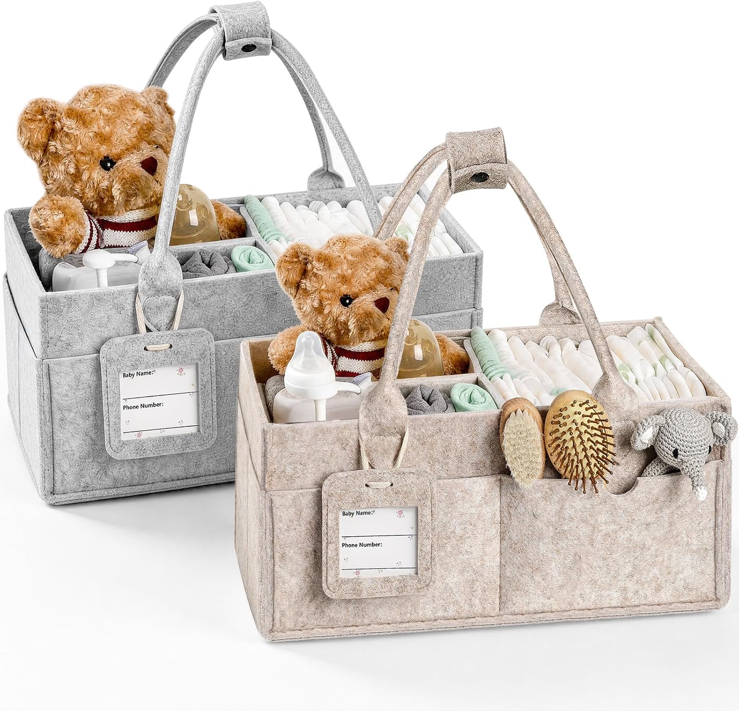 Detalle de GEMII Diaper Caddy, Felt