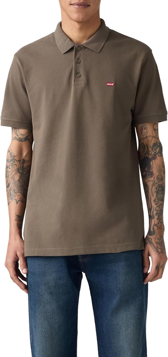 Thumbnail 5 de Levi's Housemark Polo Medium Grey Heather L