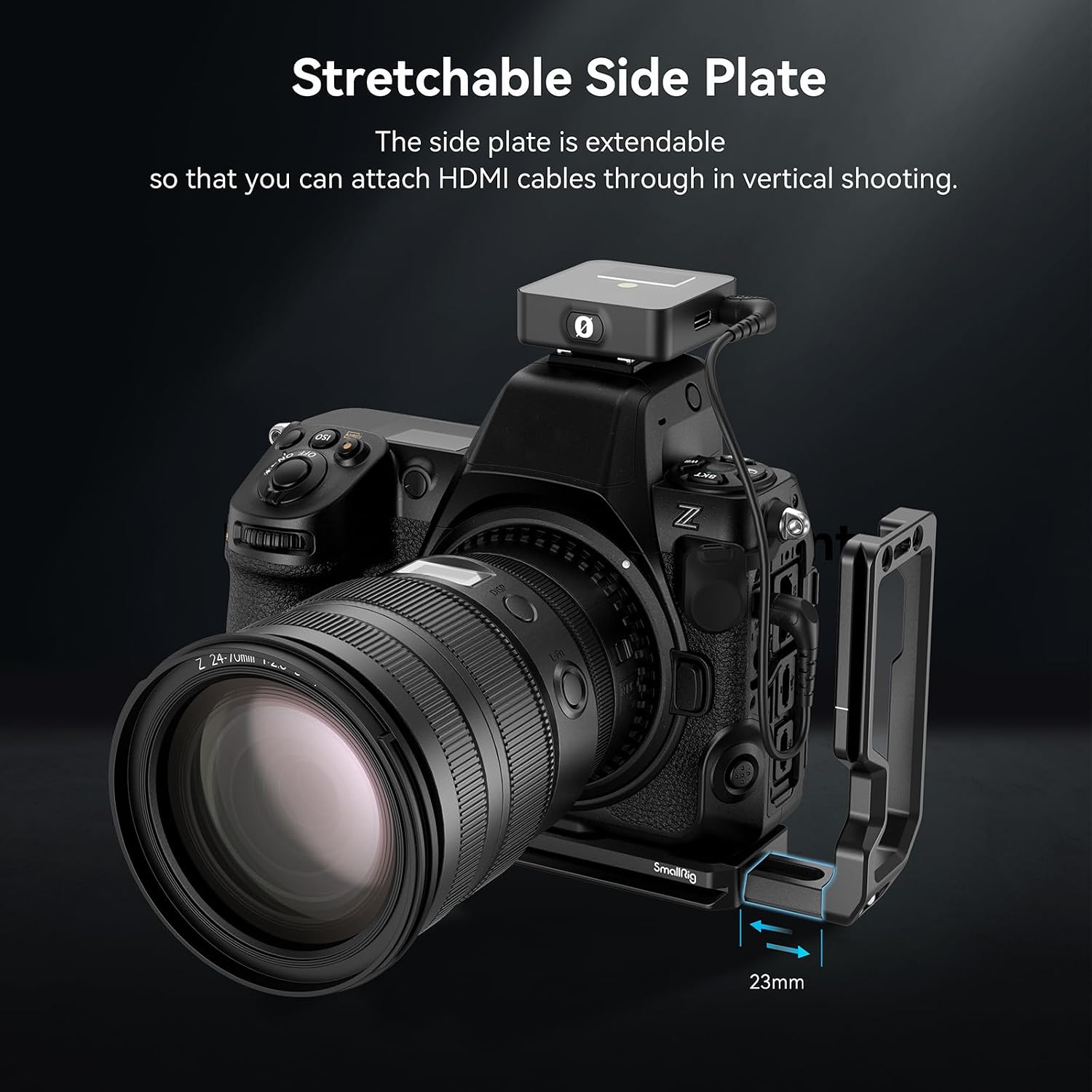 Thumbnail 5 de SMALLRIG Z 8 L-Bracket for Nikon Z8