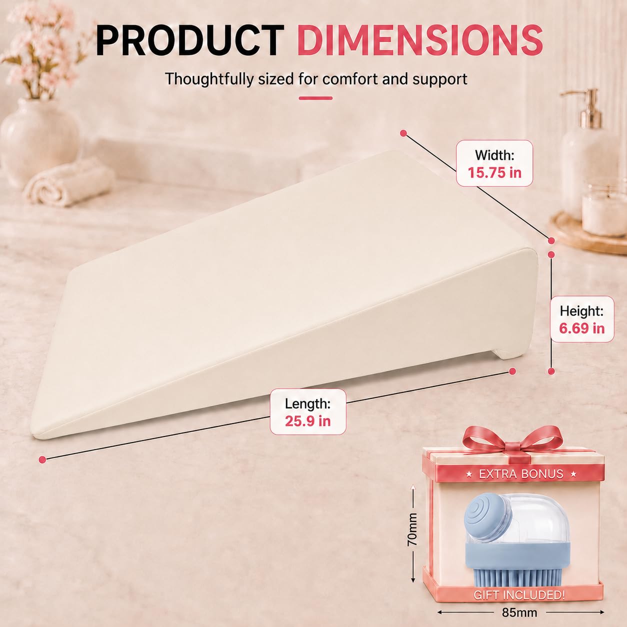 Thumbnail 1 de Hair Washing Station for Kids with Neck Support, Waterproof Non-Slip Cushion